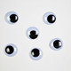 Ojos Movibles Redondos Taiwán 20 Pzs. No. 3.0 cm