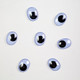 Ojos Movibles Ovalados Taiwán 100 Pzs. No. S15x20 mm