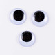 Ojos Movibles Redondos China 20 Pzs. No. 30 mm 50 Pzs.