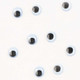 Ojos Movibles Ovalados con Pupila Negra 10x12 mm 1,000 pzas.